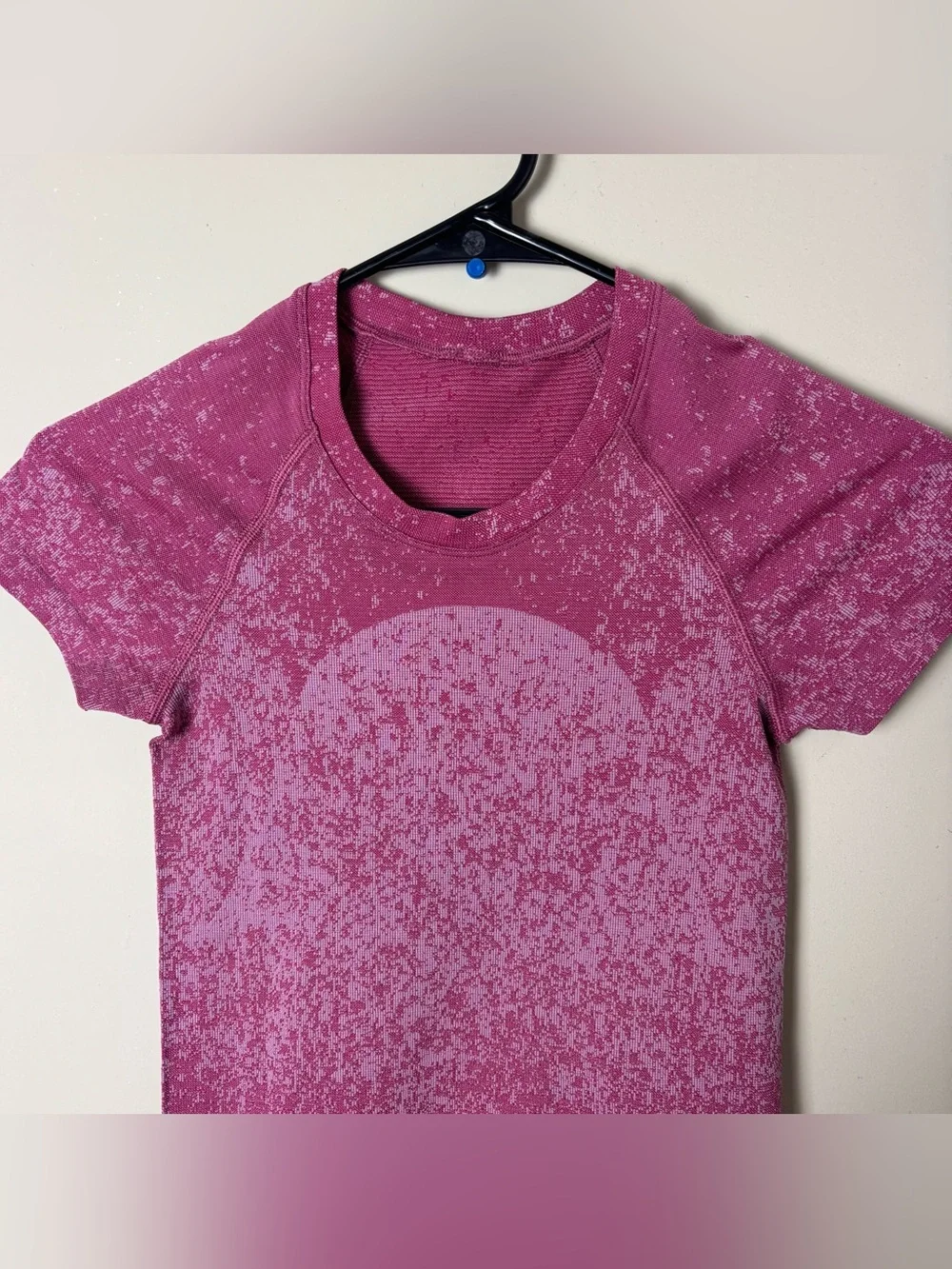 Lululemon swiftly tech tee short sleeve shirt 2.0 size 0 splatter